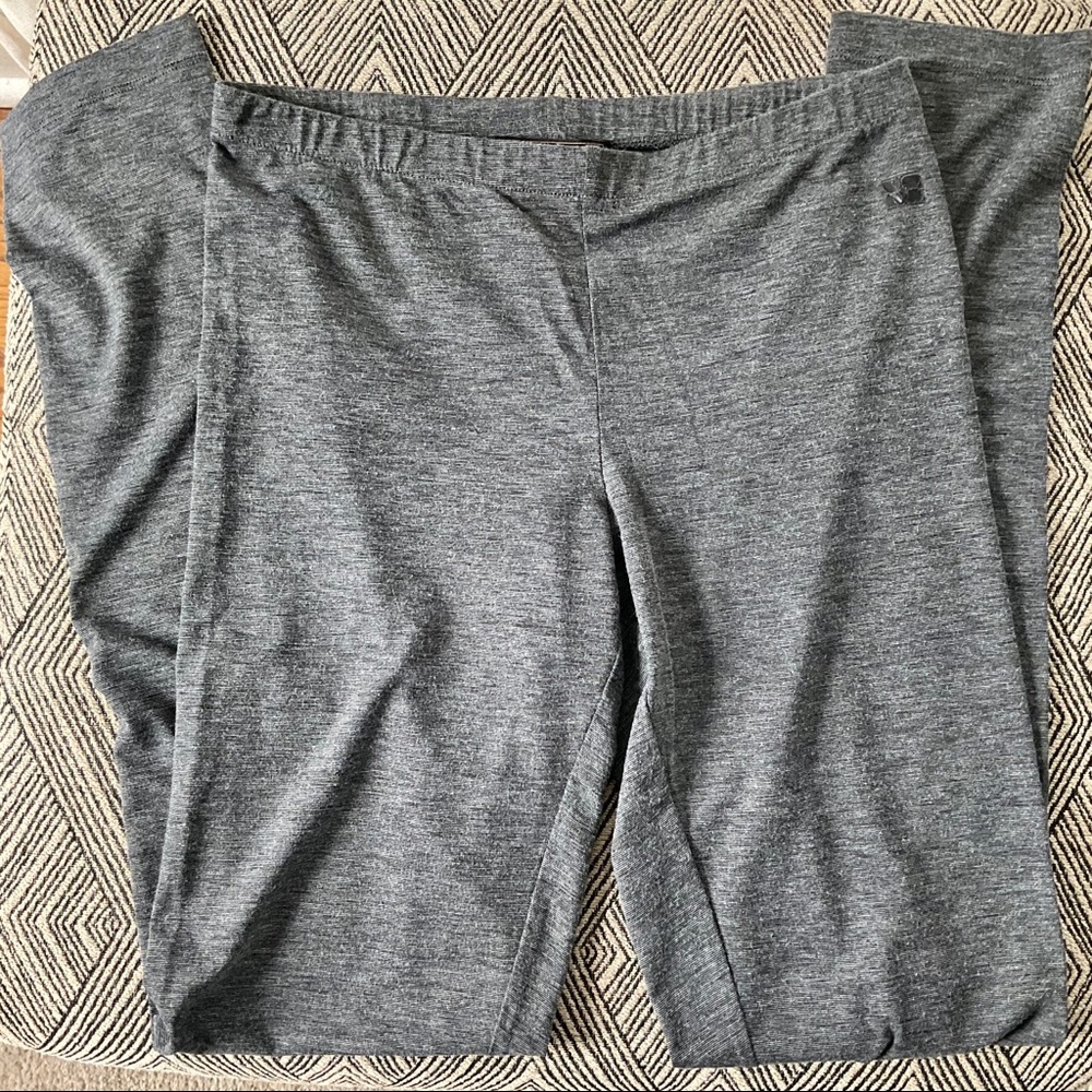BCBGMaxazria Leggings Cropped Gray Medium